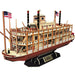 Mississippi Steamboat 3D Models (142 Papier) Bouwset CubicFun 