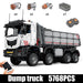 Mould King Pneumatic Dump Truck Building Blocks (5768 stukken) - upgraderc