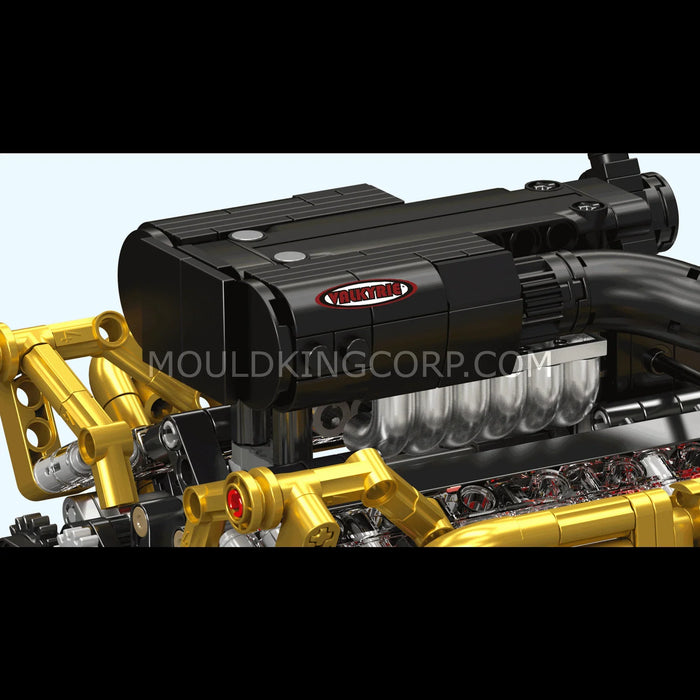 Mould King 10224 Motorized Valkyrie V12 Engine Building Blocks (974 Stukken)