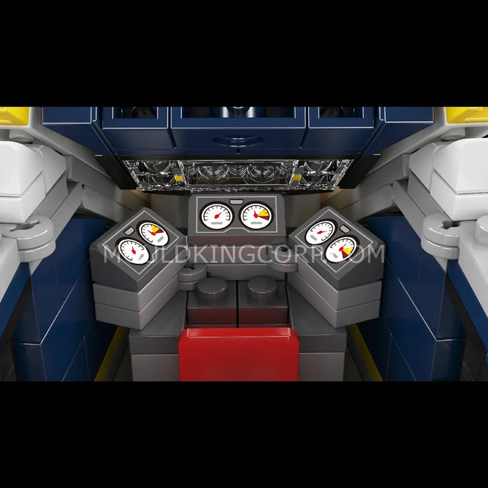 Mould King 12016 British Express Passenger Train Building Blocks (1948 Stukken)