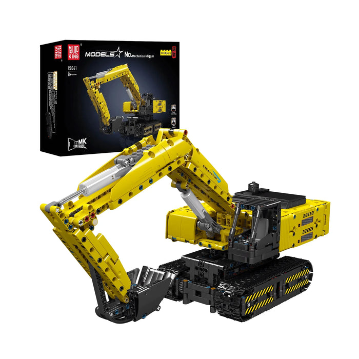 Mould King RC Excavator 15061/15062 Building Blocks (1120 Pieces)