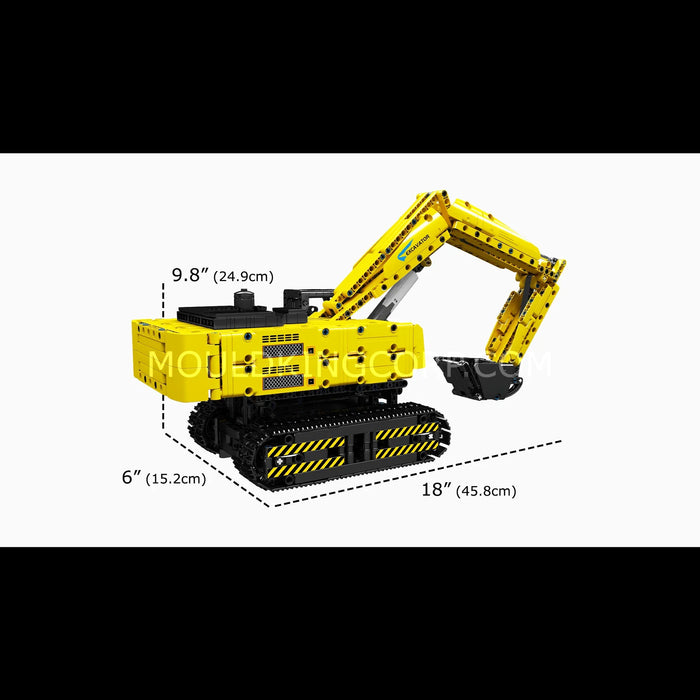Mould King RC Excavator 15061/15062 Building Blocks (1120 Pieces)