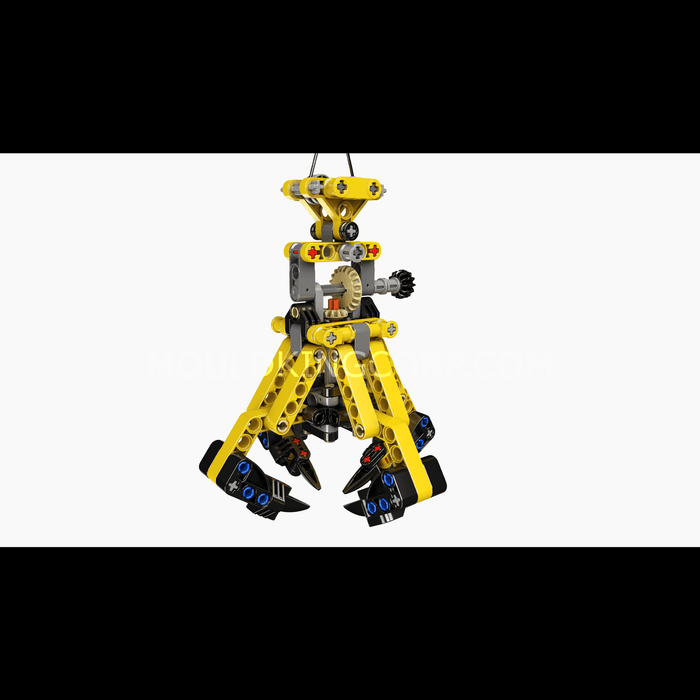 Mould King 17059 Crawler Crane Building Blocks (1731 Stukken)