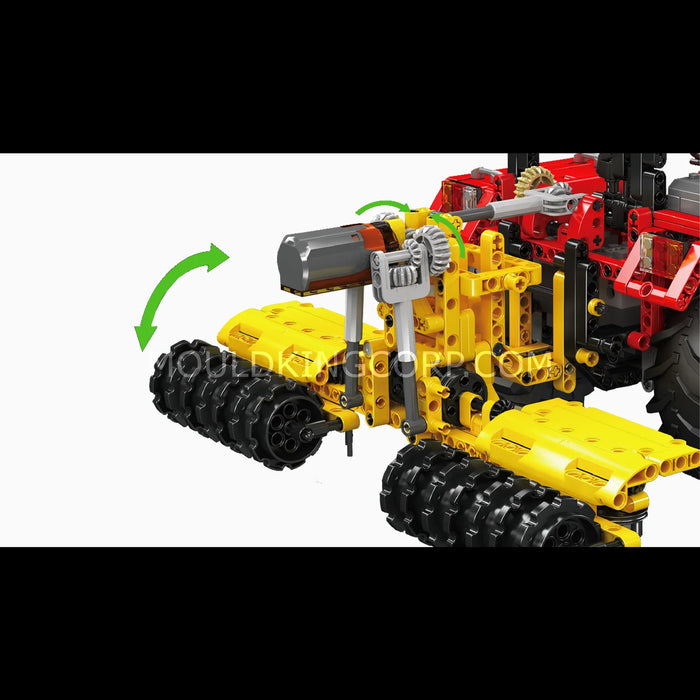 Mould King 17064 Agricultural Tractor Building Blocks (1857 Stukken)