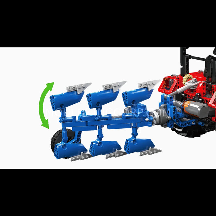 Mould King 17064 Agricultural Tractor Building Blocks (1857 Stukken)