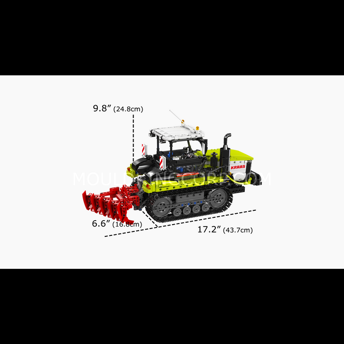 Mould King 17093 Tractor Building Blocks  (1357 Stukken)