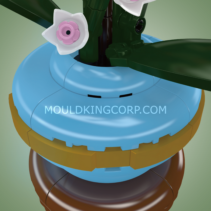 Mould King Orchid Botanical Building Set (386 Pieces)