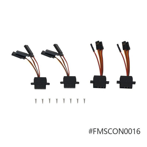 Multi Connector for FMS Rafale 80mm FMSCON0016 (Plastic) Onderdeel FMS 