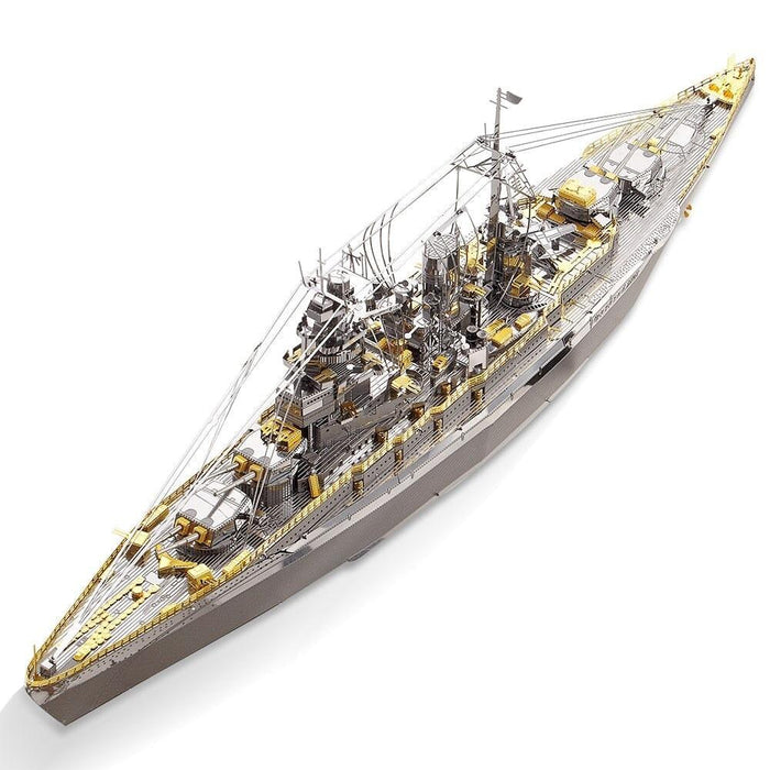 Nagato Class Battleship 3D Model (168 Roestvrij Staal) Bouwset Piececool 