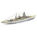 Nagato Class Battleship 3D Model (168 Roestvrij Staal) Bouwset Piececool 