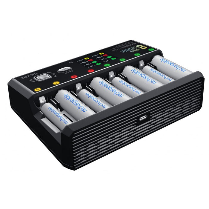 SkyRC NC3000 Octa AA/AAA NiMH/NiCD Battery Charger & Analyzer
