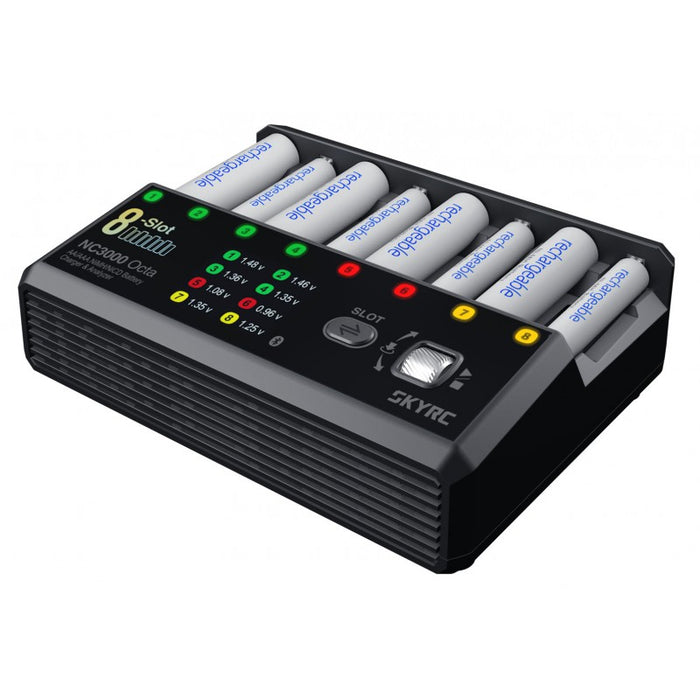 SkyRC NC3000 Octa AA/AAA NiMH/NiCD Battery Charger & Analyzer