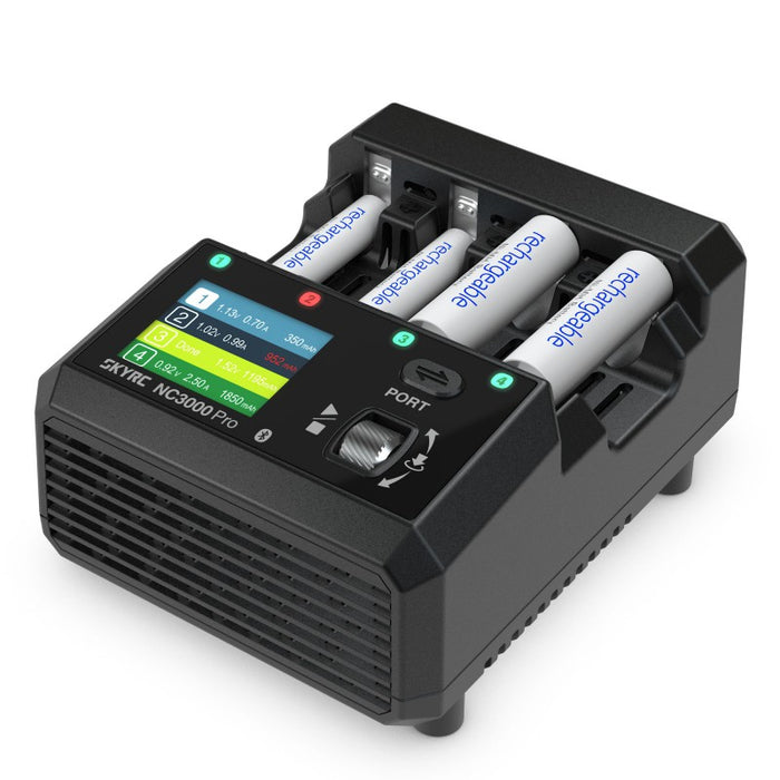 SkyRC NC3000 Pro AA/AAA NiMH/NiCD Battery Charger & Analyzer