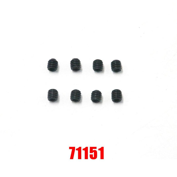 Nus, Pins, Screws, Clips for Yikong YK4072 1/7 (Metaal) 12004 - upgraderc