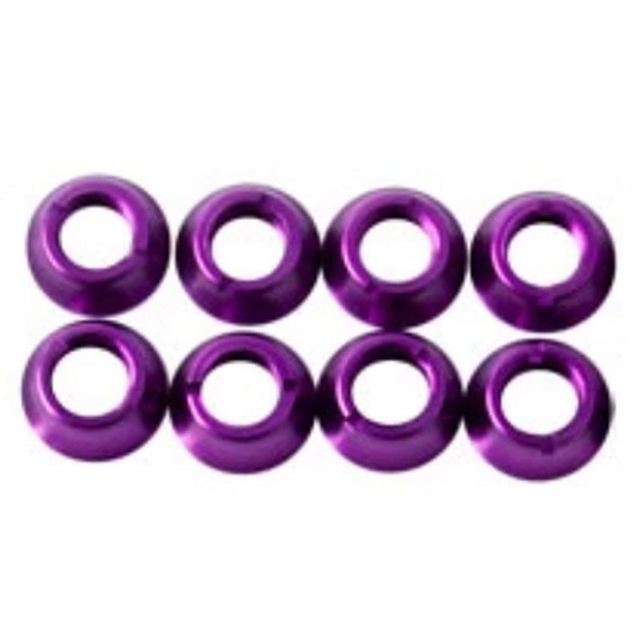 HelloRadioSky 8PCS Nuts for V16 Switches (Purple)