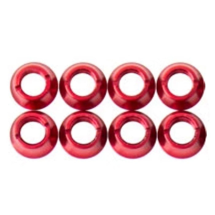 HelloRadioSky 8PCS Nuts for V16 Switches (Red)
