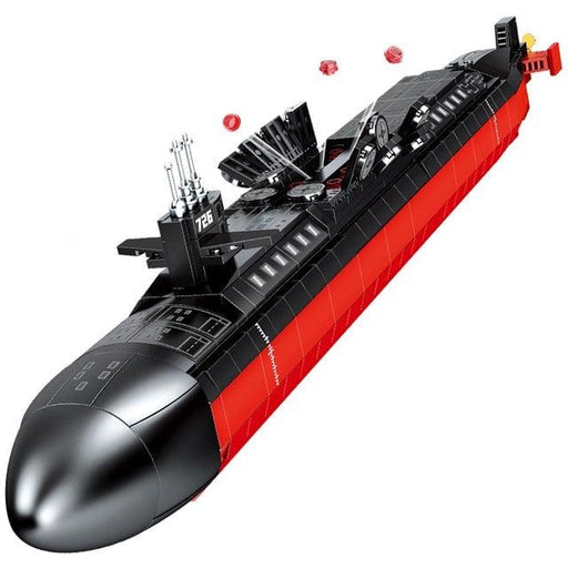 Ohio-class Nuclear Submarine Model Building Blocks (1003 stukken) - upgraderc
