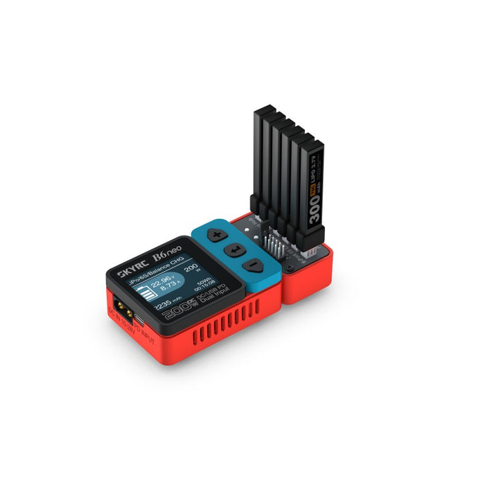 SkyRC OSH 6-Port 1S Lithium Battery Charging Hub w/ BT2.0 Connector