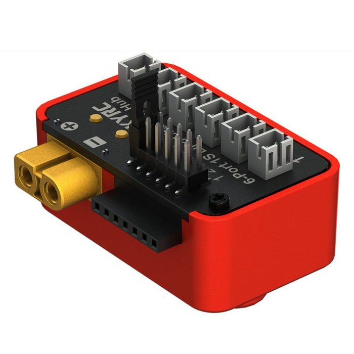 SkyRC OSH 6-Port 1S Lithium Battery Charging Hub w/ BT2.0 Connector