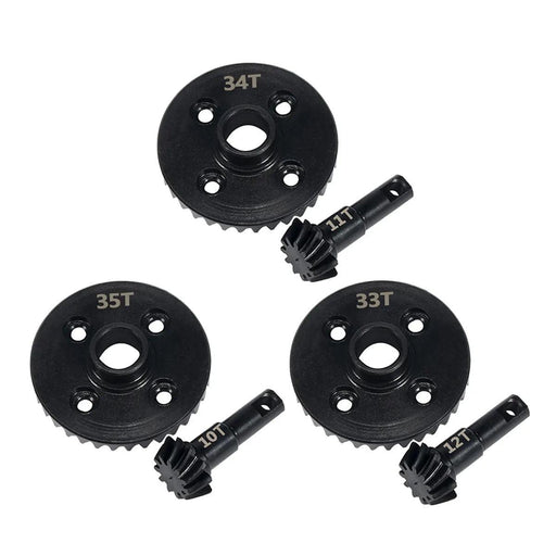 Overdrive Underdrive Axle Diff Gears for Traxxas TRX4, TRX6 1/10 (Staal) - upgraderc