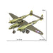 P-38 Fighter 3D Model Puzzle (Metaal) - upgraderc