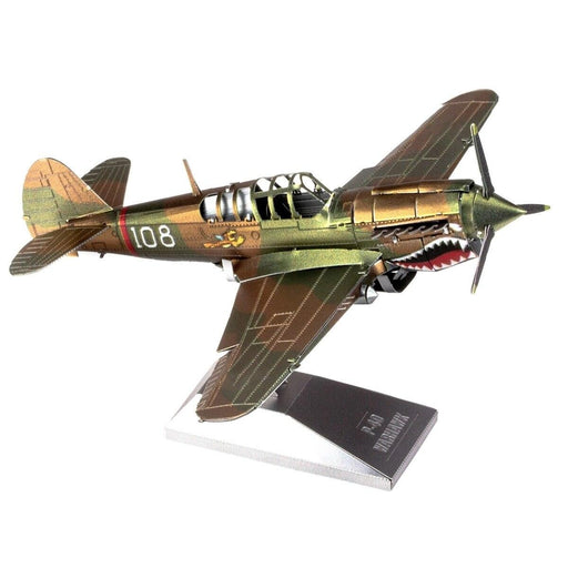 P-40 Warhawk Fighter Plane 3D Model Puzzle (Metaal) - upgraderc