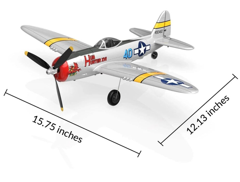 P-47 Thunderbolt Airplane PNP (Schuim) - upgraderc