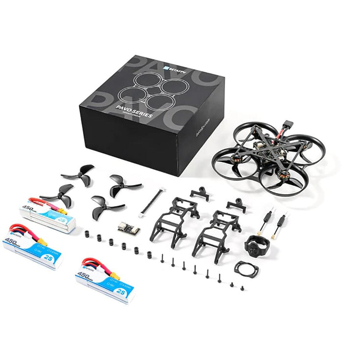 Pavo Pico Brushless Whoop Drone 2023 BNF (3Battery+Frame) - upgraderc
