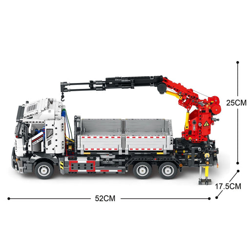 Pneumatic Crane Truck Building Blocks (2328 stukken) - upgraderc