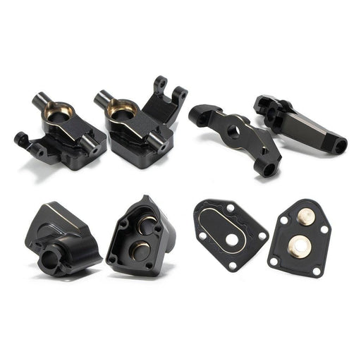 Portal Axle Upgrade Set for Axial Capra 1/18 (212g Messing) - upgraderc