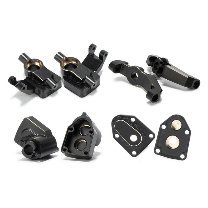 Portal Axle Upgrade Set for Axial Capra 1/18 (212g Messing) - upgraderc