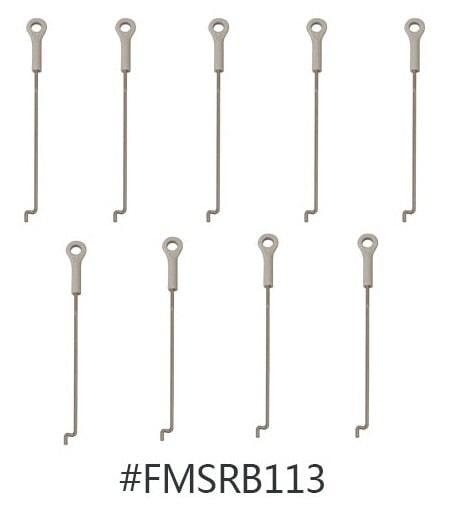 Push Rods for FMS 1700mm F7F (Metaal) Onderdeel FMS 