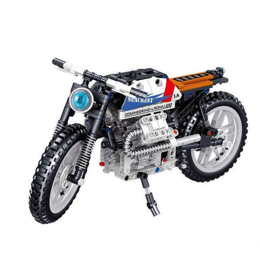 QL0475 Motorcycle Model Building Blocks (366 stukken) - upgraderc