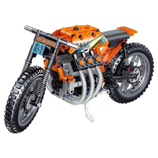QL0476 Motorcycle Model Building Blocks (411 stukken) - upgraderc