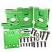 Quick Disassembly Motor Mount for Traxxas Sledge 1/8 (Aluminium) Onderdeel GPM green 