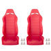 Racing Seat for Axial Wraith (Rubber) Onderdeel Yeahrun Red 2pcs 