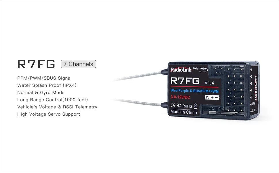 Radiolink RC6GS V2 Trasnmitter w/ R7FG Receiver Ontvanger RadioLink 