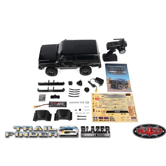 RC4WD Trail Finder 2 avec carrosserie Chevrolet Blazer (édition minuit) 1/10 PNP