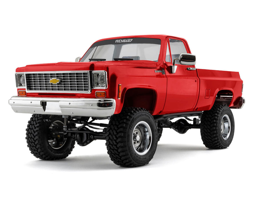 RC4WD Trail Finder 2 "LWB" w/ Chevrolet K10 Hard Body 1/10 PNP (Rood)