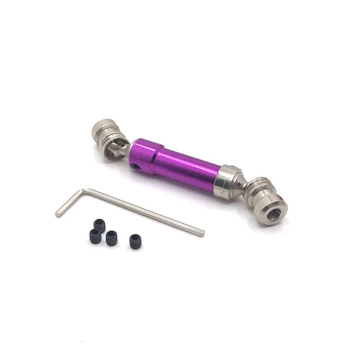 Rear Drive Shaft for WLtoys 1/12 (Metaal) Onderdeel upgraderc Purple 