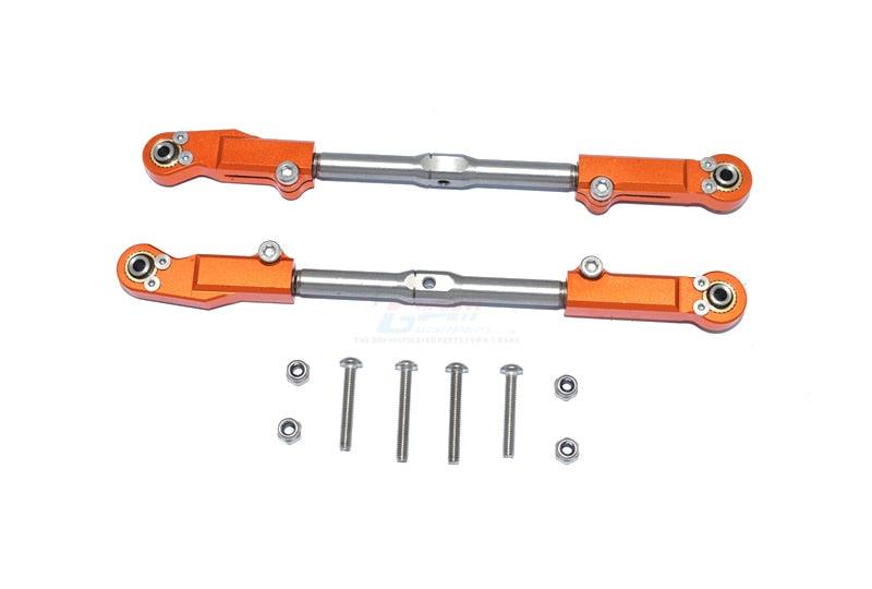 Rear Steering Tie Rod for Arrma 1/7 1/8 (Aluminium) AR330221 AR330230 Onderdeel GPM Orange 