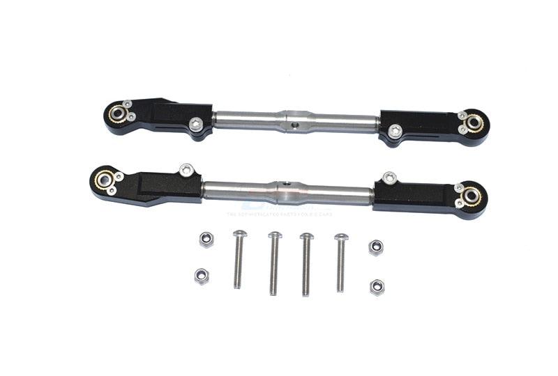 Rear Steering Tie Rod for Arrma 1/7 1/8 (Aluminium) AR330221 AR330230 Onderdeel GPM black 