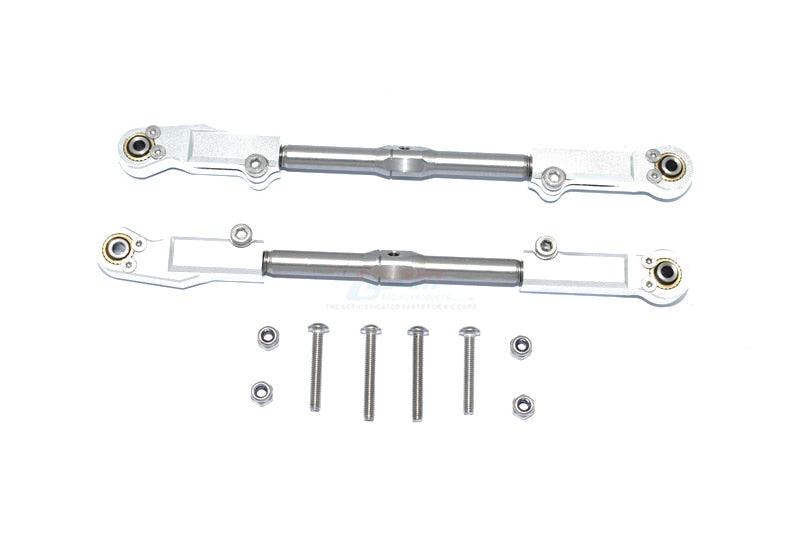 Rear Steering Tie Rod for Arrma 1/7 1/8 (Aluminium) AR330221 AR330230 Onderdeel GPM Silver 
