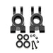 Rear Stub Carriers w/ Bearing for Traxxas Sledge 1/8 (Aluminium) 9552 Onderdeel upgraderc Black 