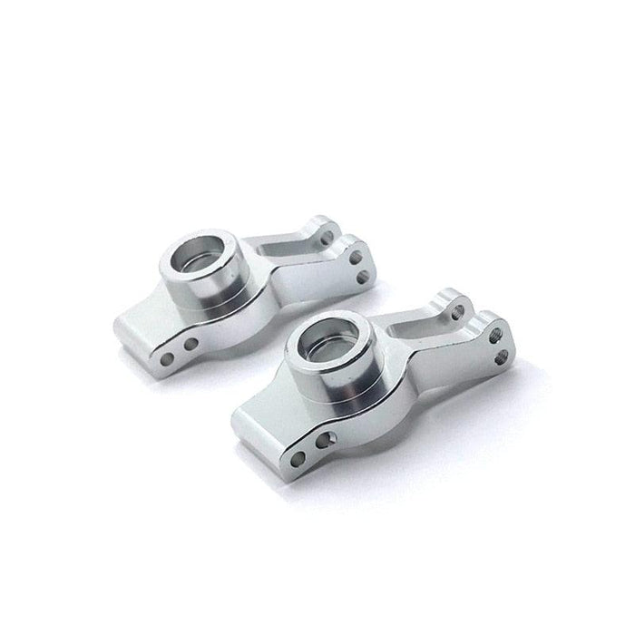 Rear Wheel Cups for WLtoys 1/10, 1/12 (Metaal) Onderdeel upgraderc Silver 