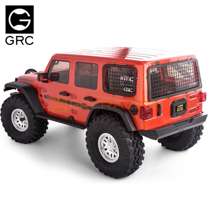 Rear Window Guard Mesh for Axial SCX10 1/10 (Metaal) G166GB G166GS - upgraderc