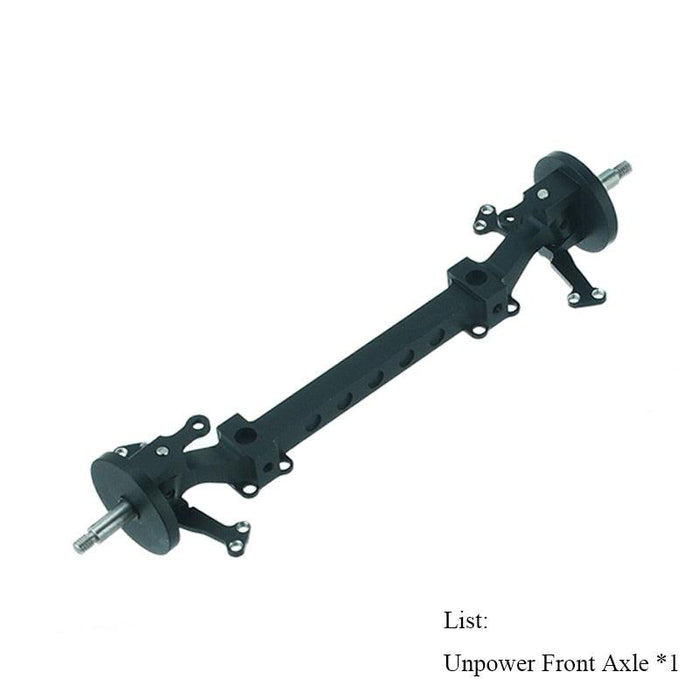 Rear/Through/Unpowered Axle for Tamiya 1/14 Truck (Metaal) Onderdeel CGRC unpower axle X1 