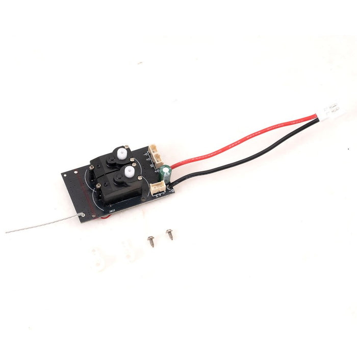 Receiver (4-in-4 integrated) for FMS 410mm T-28 Trojan