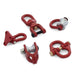 Recovery Shackle, Winch Pulley Ring, Buckle Snatch Block (Staal) Onderdeel upgraderc 