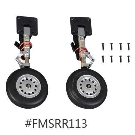 Retract Nose/Main Landing Gear for FMS F4 80mm (Metaal) Onderdeel FMS MLG and Retract 